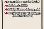 What I don't do in PVT