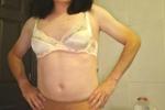 In pantyhose
