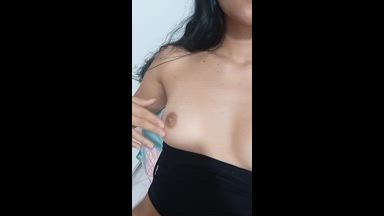 Lick my tits dear