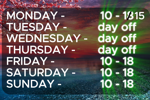 📌MY SCHEDULE By MOSCOW TIME📌