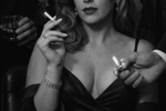 feeling elegance and seduction