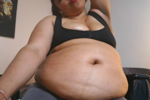 Your cock on my belly 😏🔥