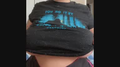 Playing with my DDD tits