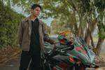 on road 🏍️🍃