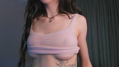 bouncing tits