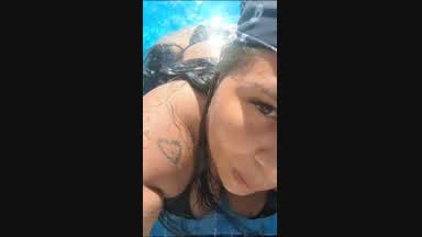 I look better in the water