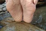 wrinkled soles feet👣