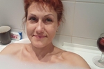 in the bath