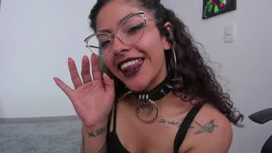 Saliva blowjob
