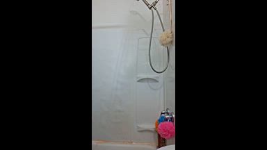 Early morning shower