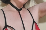 Lady in red