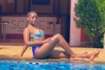 Linda at the Pool