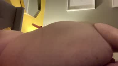 Anal play with a small toy (no cum). 1m16sec