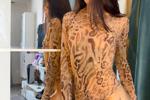 leopard print bodysuit