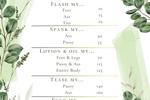 Lust Menu