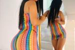 the reflection of beauty in the mirror