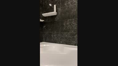 Cum with my toy in my shower room