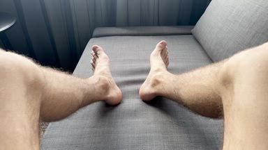 tony tusugo — My feet + dick