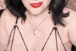 Bouncing Bare Breasts Gif Set