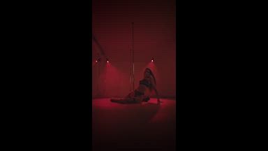Pole dance. Professional video. Music - The Weeknd