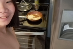 Stay at home wife cooking