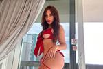 red lingerie