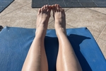 my legs and feet are traveling!