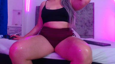 This pussy is getting ready for a party and you're