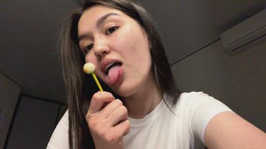 Suck a lollipop