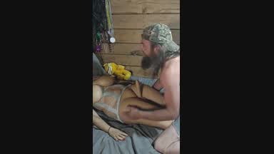 Sucking and riding Betty's big cock