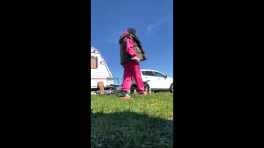 Monica fishing