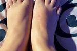 My feet and my dildo