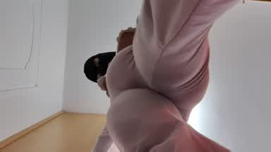 I want to press you with my heels