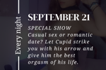 SPECIAL SHOW SEPTEMBER