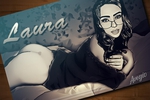 laura draw by: avegio