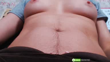 my hairy path on my stomach (for hair lovers)