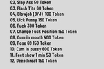 Tip menu