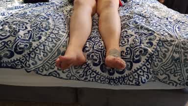 Fucking Her Feet Until I Cum -POV