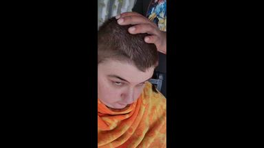 Hair Getting Shaved Buzzcut
