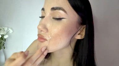 Cum on my face