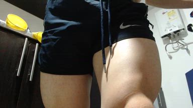 Flexing my legs