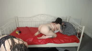 Raie gets her asshole doggied