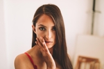 lady in red
