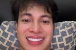 me smiling
