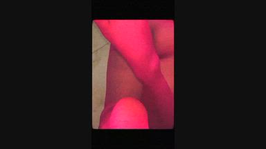 beautiful girl in pink pantyhose