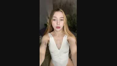 Topless teasing