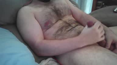 6 messy ropes flung carelessly from my cock