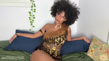 Paleolithic Pussy Play & Spitty BJ