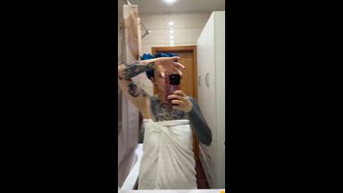fooling around in the bathroom