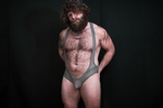 Gray Mesh Singlet